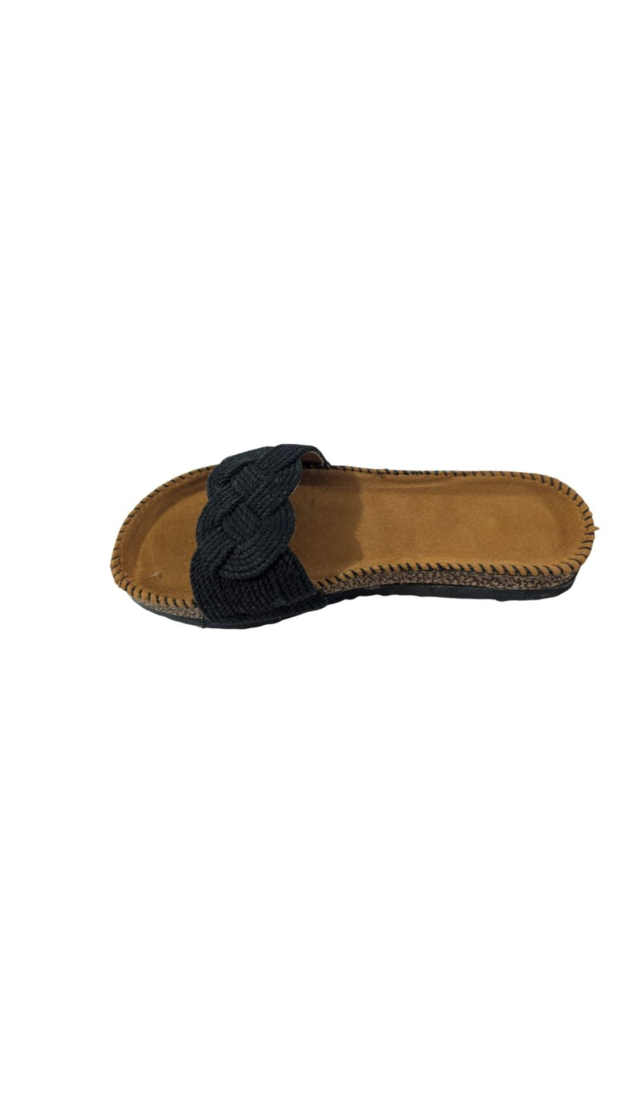 ZS Fashion Women’s Handmade Slip-On Flats | Comfortable Casual Sandals with Braided Strap | Everyday Indoor & Outdoor Footwear
