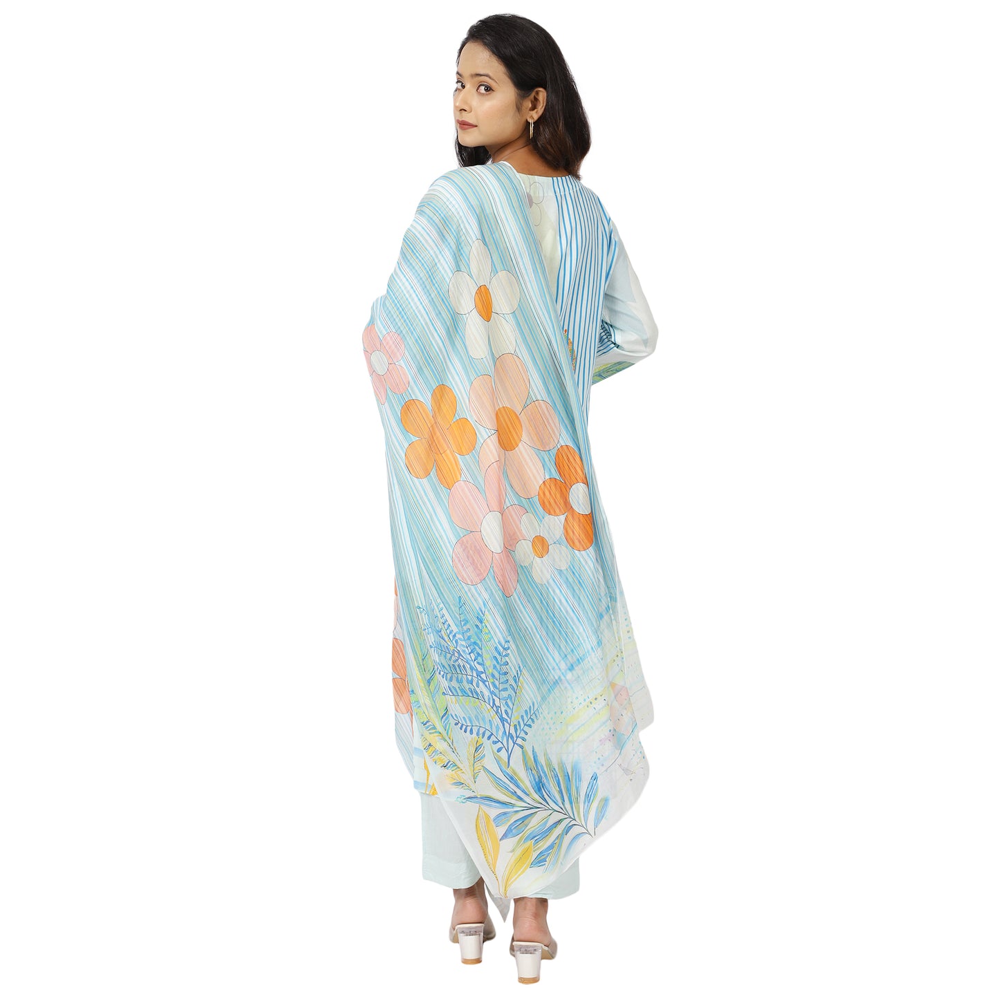 ZS Fashion ethnic wear with dupatta set