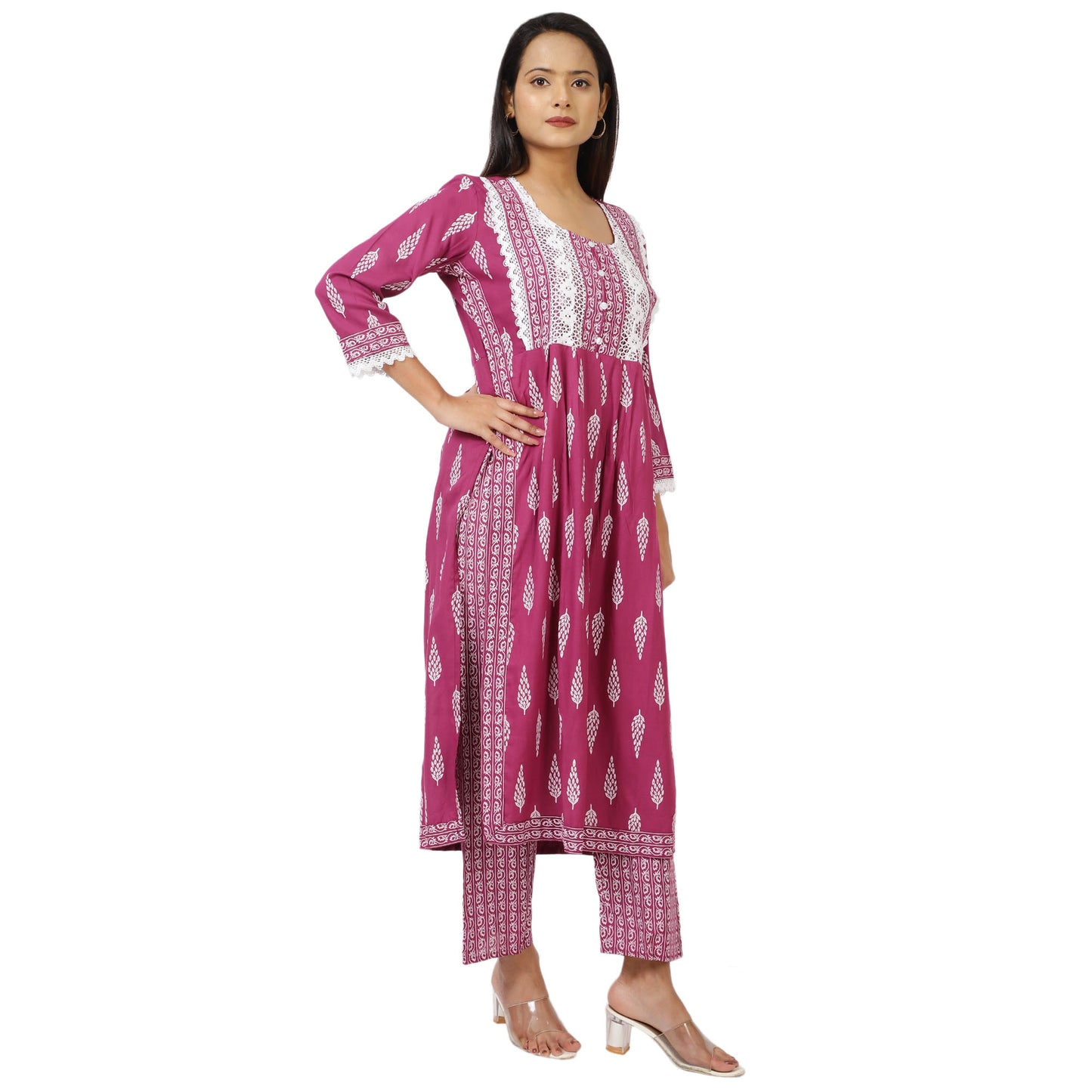 ZS Fashion ethnic wear kurta palazzo back design