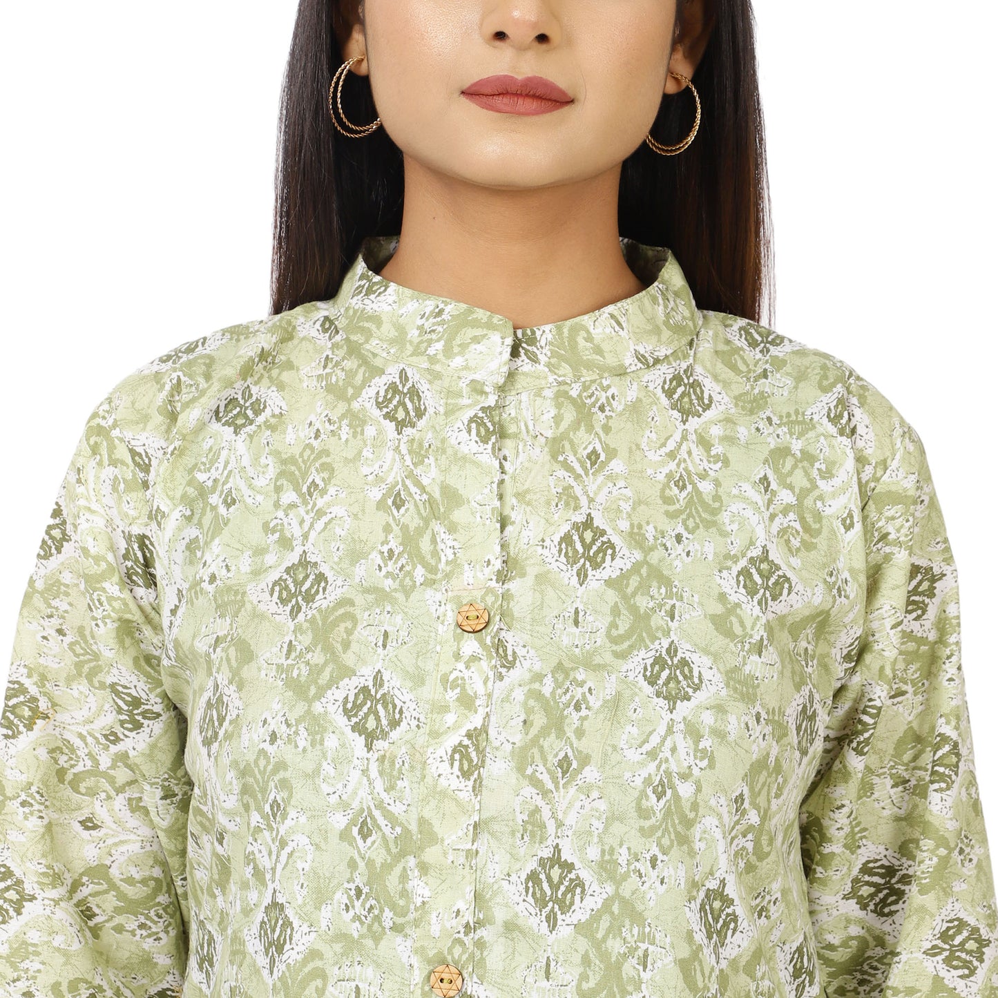 Cotton Kurta Palazzo Outfit for Festive Look