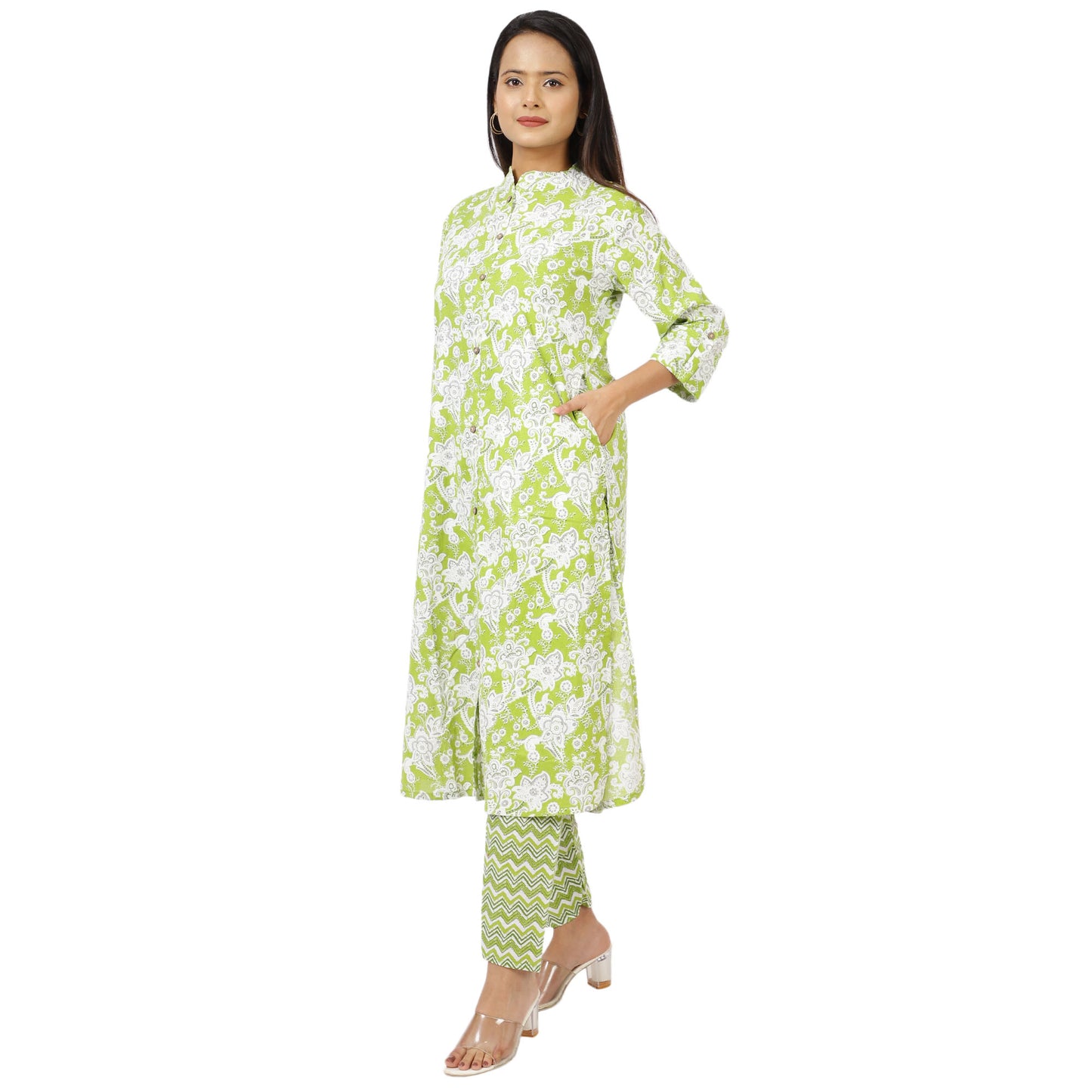 Casual Ethnic Wear Kurta Set by ZS Fashion