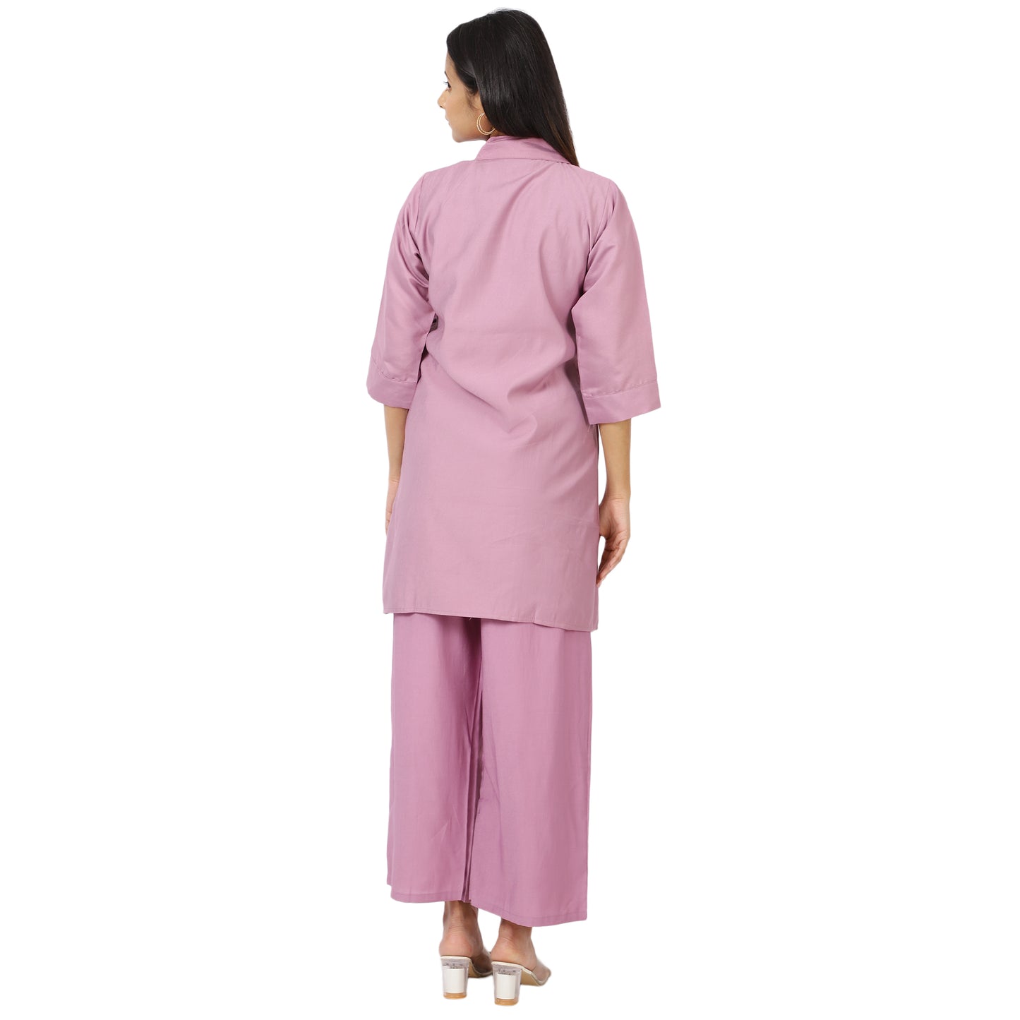 Elegant Floral Design Kurta Pant Set for Ceremonial Wear